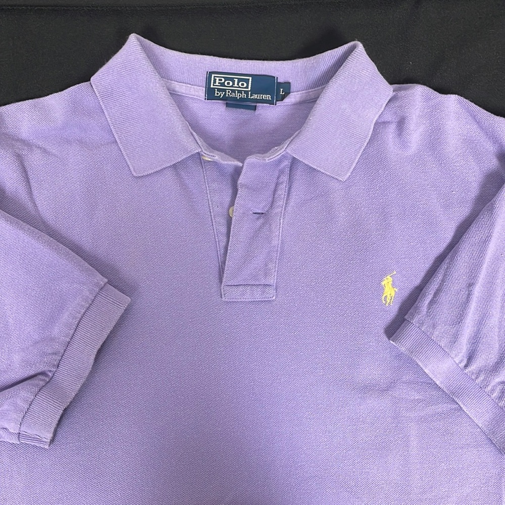 Polo Ralph Lauren purple shirt in size Large